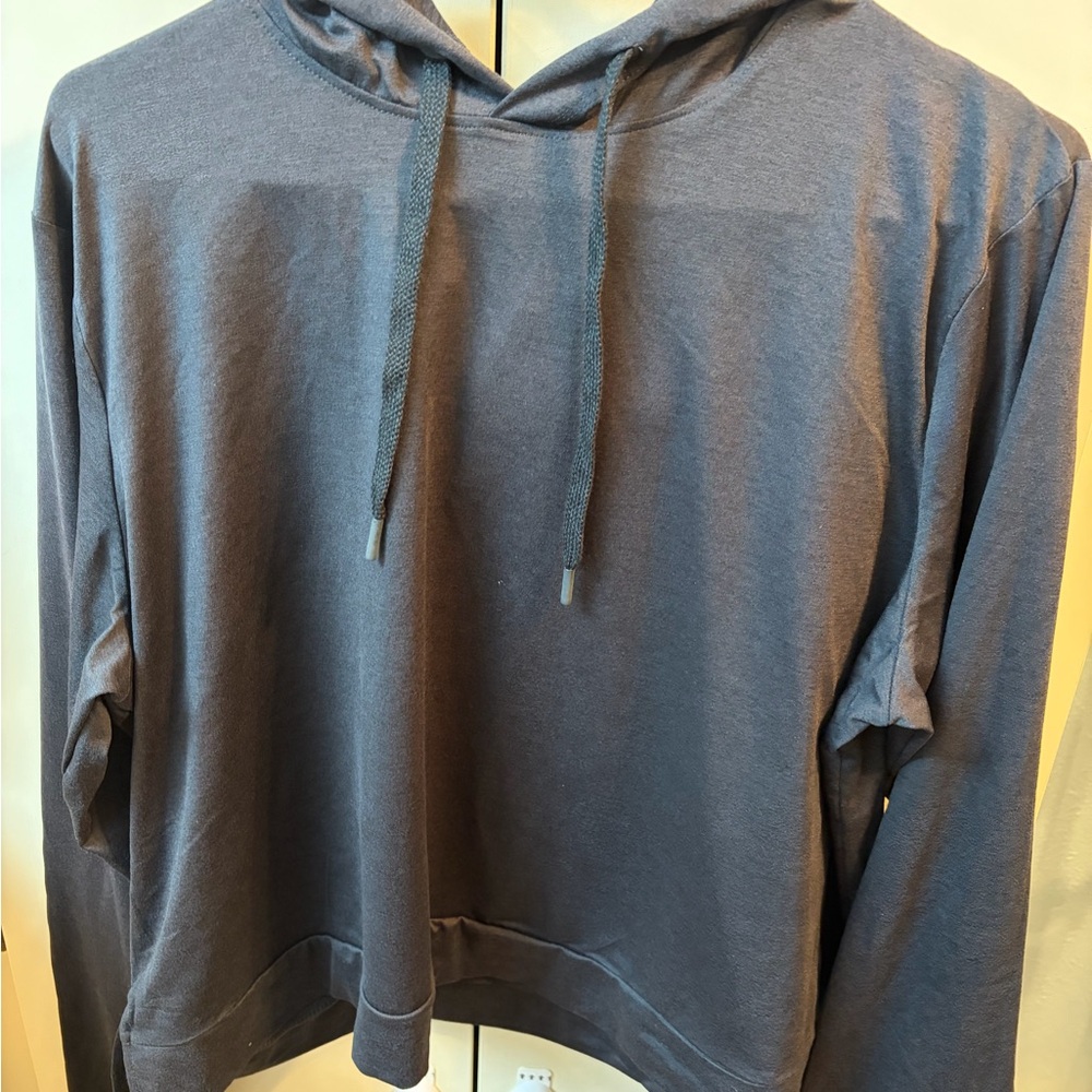 All in Motion Heathered Black Hoodie